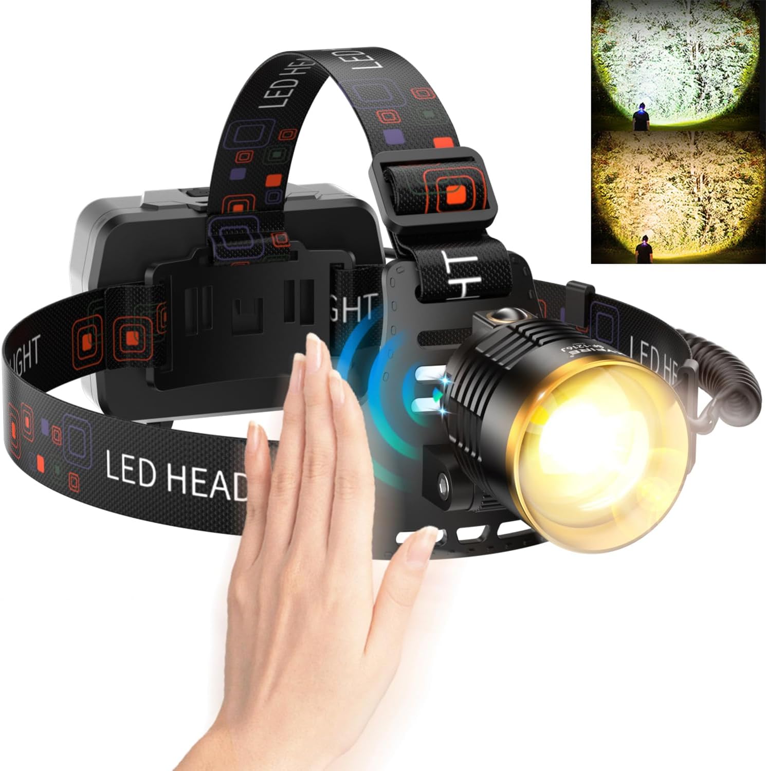 Light BackPacking HeadLamp